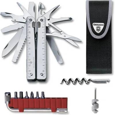 Victorinox 3.0338.N SwissTool Plus strieborný