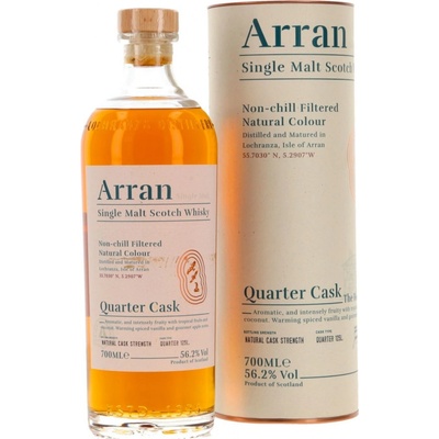 Arran Quarter Cask The Bothy 56,2% 0,7 l (tuba)