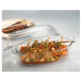 Image 1 of Pasabahce Тава с капак borcam ОВАЛ 3.7Л (59062)