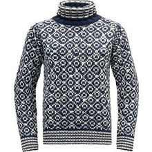 Devold Svalbard Wool High Neck Night/Offwhite