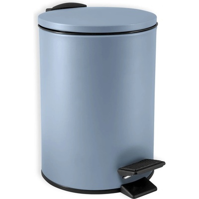 spirella Светлосиньо стоманено кошче за боклук с педал 3 l Adelar - Spirella (10.20353)