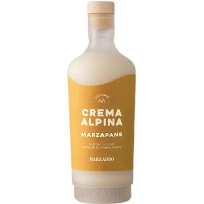 Marzadro Crema Alpina Marcipán 17% 0,7 l (čistá fľaša)