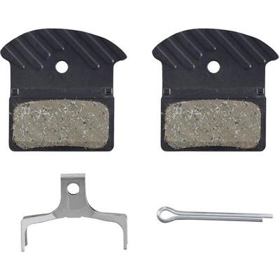 Brzdové destičky SHIMANO J05A-RF polymer + chladič BPJ05ARFA