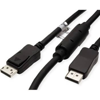 Image 1 of Roline Кабел Roline 14.99. 3495, от DisplayPort(м) към DisplayPort(м), 3840x2160 @60Hz, 15m, черен (14.99.3495)