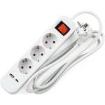 Muhler 3 Plug + 2 USB 3 m Switch (1006182)