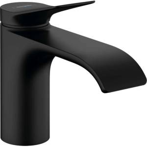 Hansgrohe Vivenis - Кран за умивалник, за студена вода, EcoSmart, матово черно 75013670 (75013670)
