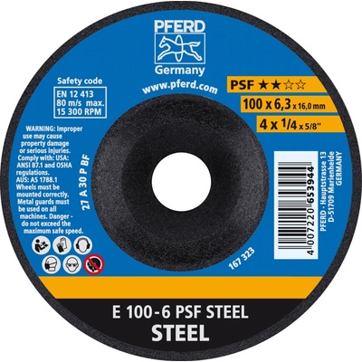 Pferd Brúsny kotúč 100 x 6 x 16,0 mm 62010634