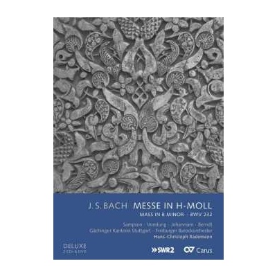 Johann Sebastian Bach Messe in H-Moll Mass in B Minor BWV 232 DVD – Hledejceny.cz