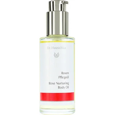 Dr. Hauschka Rose Nurturing Body Oil подхранващо масло за тяло с екстракт от роза 75 мл