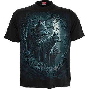SPIRAL мъжка тениска spiral - forest guardians - черна - t223m101 - metalshop - 51,97 лв