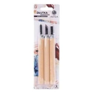 Astra Set of hours for carving in wood 3 pcs ASTRA