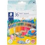 STAEDTLER Акварелни моливи 144 nd36 36 цвята + четка