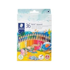 STAEDTLER Акварелни моливи 144 nd36 36 цвята + четка