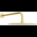 Mexen Slim 30 см дъждовен душ с душ рамо, злато - 79230211-50 (79230211-50)