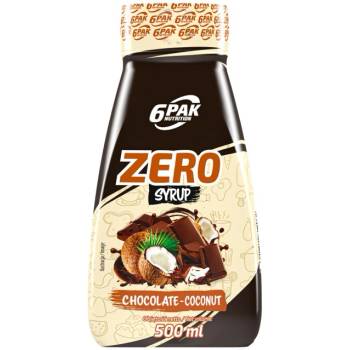Image 1 of 6PAK Nutrition Syrup Zero - Chocolate Coconut [500 мл]