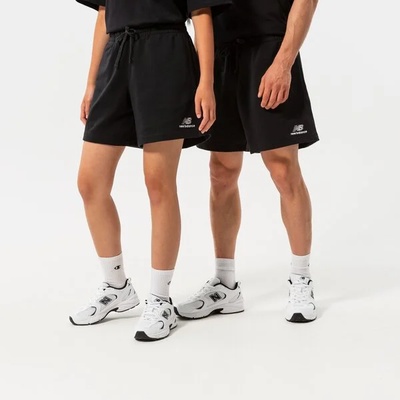 New Balance Шорти Nb Essentials Uni-Ssentials Fleece Short мъжки Дрехи Къси панталони US21500BK Черен XS (US21500BK)
