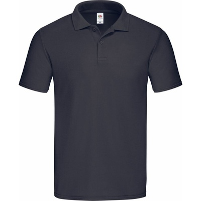 Fruit of the Loom ORIGINAL POLO Pánská polokošile s krátkým rukávem tmavě modrá