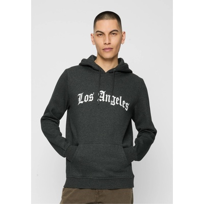 Mister Tee Los Angeles Wording Hoody charcoal XSUB-MT2561-00091 - Бял, размер XL