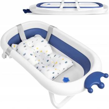 Vulpi Skladacia vanička Soft King modrá