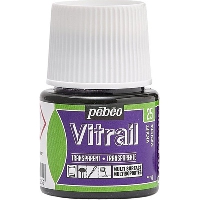 Pébéo Vitrail Боя за стъкло Violet 45 ml 1 бр (050-025)