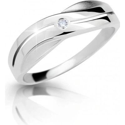 Cutie Jewellery prsten z bílého zlata se zirkonem Z6865 1562 10 X 2