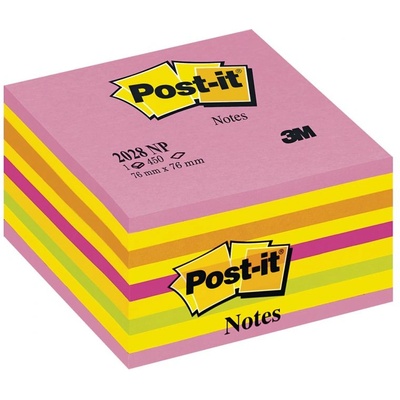 КУБ САМОЗАЛЕПВАЩ 3М 76/76 2028-nР 450Л НЕОН РЗВ