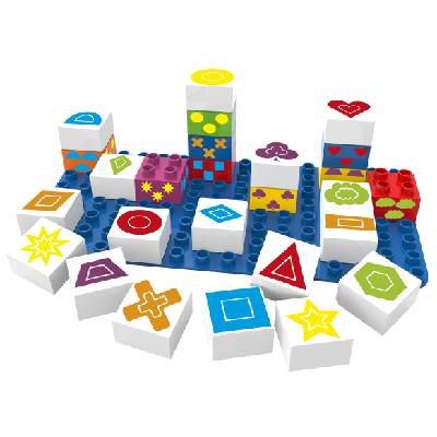 Конструктор BioBuddi - Кубчета с геометрични фигури (BB0004)