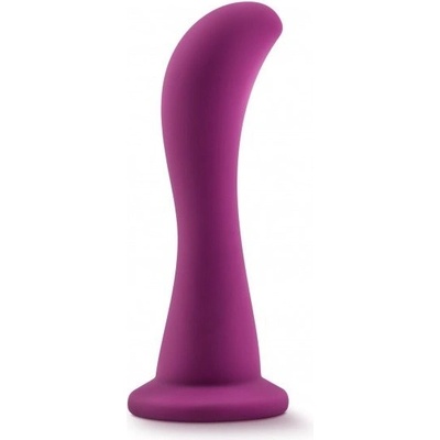 Blush Temptasia Bellatrix Dildo Plum, silikonové dildo s přísavkou 16,5 x 2,9–4,1 cm