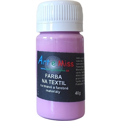 Farba na tmavý textil 110 g 82 neón fialová