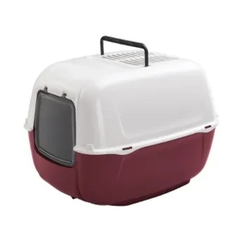 Ferplast Prima Cat Toilet - Затворена котешка тоалетна с филтри с активен въглен, 52, 5 x 39, 5 x h 38 см