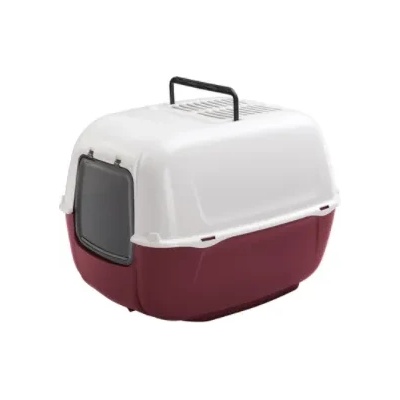 Ferplast Prima Cat Toilet - Затворена котешка тоалетна с филтри с активен въглен, 52, 5 x 39, 5 x h 38 см