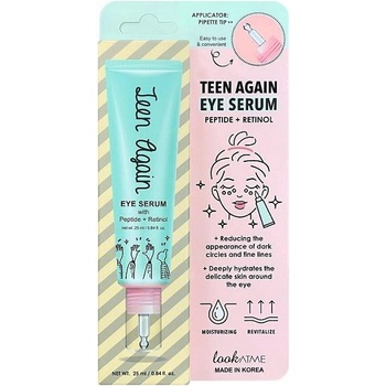 LookAtMe Teen Again Серум за очи с пептиди и ретинол, 25 ml