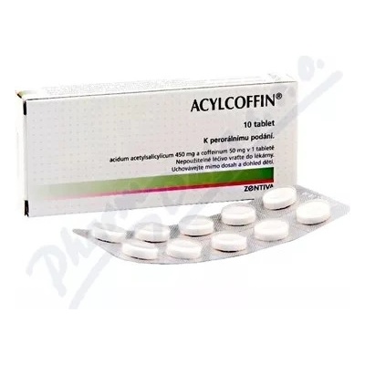 Acylcoffin tbl.10 x 450 mg/50 mg