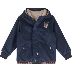 finkid Детско ежедневно яке Finkid Kid's Juuri Cord Casual jacket - Navy - размер 100/110 (703-7145-0112)