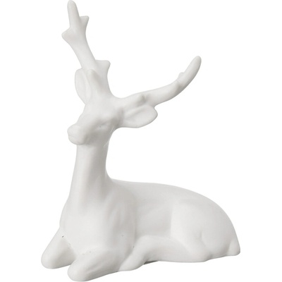 Porcelánový jelen Sivert 9 cm Wikholm Form