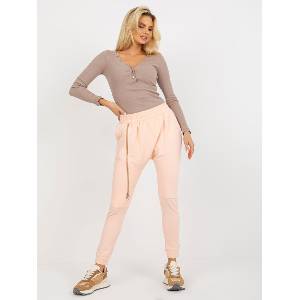 Ex Moda Дамско долнище модел 21-558.10 ex moda цвят прасковен