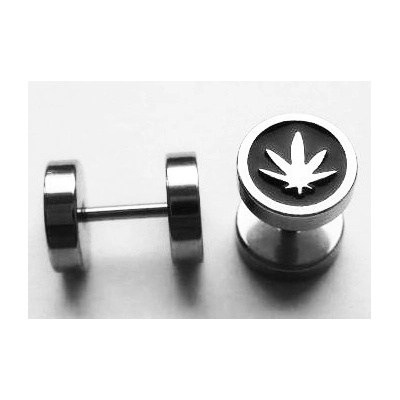 Blingstar A743 WEED Round nerez ocel
