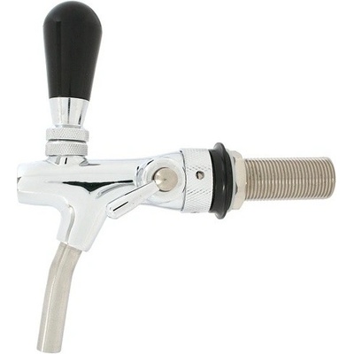 Lindr Výčepní kohout chromový 65mm, dlouhá špička