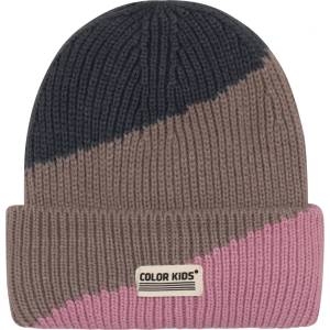 Color Kids Детска зимна шапка (beanie) Color Kids Kid's Beanie - Mauve Mist - размер 56 cm (904-6660-0214)