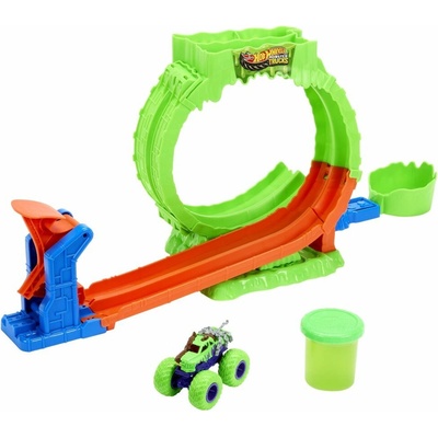 Hot Wheels Monster Trucks Mutant Chaos Loop Challenge
