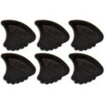 Dunlop 444R 1.07 Gauged Nylon Fins 6 Перце за китара (444R107-6PACK-SET)