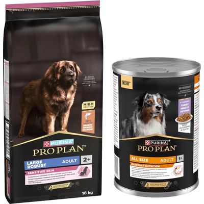 Pro Plan Large Robust Adult Sensitive Skin Salmon 16 kg