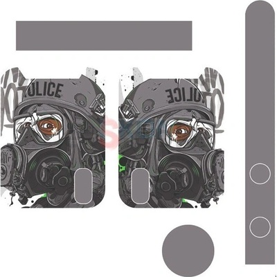 Vaporesso POLICE nálepka pre SWAG