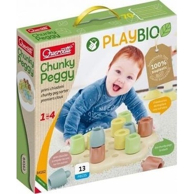 Quercetti Playbio Chunky Peggy Puzzle