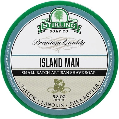 STIRLING Soap Company Mýdlo na holení STIRLING Shave soap Island man 170 ml