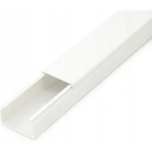 Canalux Žľab 25 x 16 mm biely