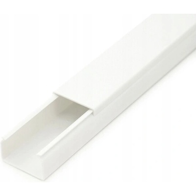 Canalux Žľab 25 x 16 mm biely
