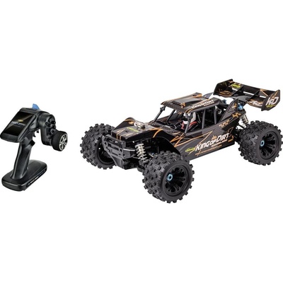 Carson Modellsport King of Dirt Cage bezkefkový RC model auta elektrický truggy RtR 2,4 GHz 1:8