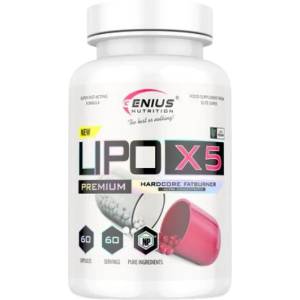 GENIUS NUTRITION Lipo X5 [60 капсули]