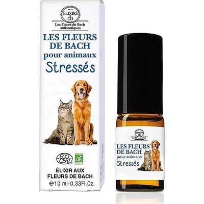 Elixirs & Co STRESS BACHOVE KVAPKY pre vystresované domáce zvieratá 10 ml